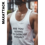 MAXATTACK欧美潮宽松健身背心男夏季速干跑步篮球训练T恤无袖坎肩