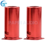 Новый 55 -миллиметровый все -алюминиевый девять -малый 9 -пинный электронный трубопроводный щит защитный крышку 12AX7 12AT7 12AU7