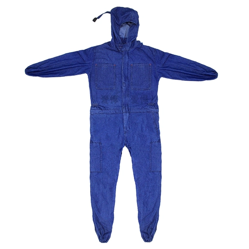 Летний тонкий хлопковый износостойкий комбинезон, шапка, защита от ожогов, свободный крой