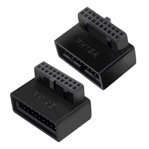 Адаптер заголовка USB USB 3.0 19p/20p 90 градусов Адаптер ПК Главный