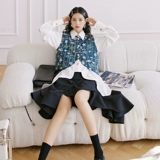 Волновая сторона универсальная французская нишевая хвоста белая рубашка