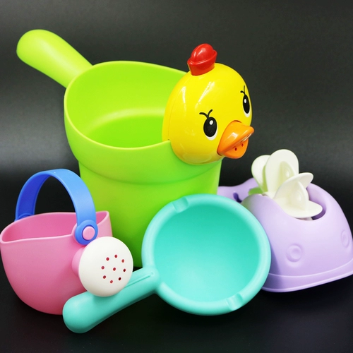 B.Duck, детский пляжный чайник для ванны, комплект, шампунь для игр в воде со стаканом, новая коллекция