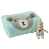 Детский флисовый двусторонний пододеяльник, коралловое утепленное одеяло для детского сада