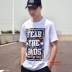 Li Ning phát hành để chơi t-shirt nam ngắn tay mùa hè mới chính hãng vòng cổ lỏng phần mỏng thể thao thoáng khí giải trí hoang dã