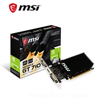 MSI GT710 1G HDMI Независимая видеокарта Полу -высокая карта -бренда обновления марки карты ITX.