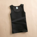 Детская удерживающая тепло хлопковая майка, базовый жилет подходит для мужчин и женщин, белое нижнее белье, эффект подтяжки, увеличенная толщина