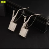 Jintai Pure Brass Thour Sustele Water Filter Pocket Hounding Water Sigarette Cigarette Tipe Cygarette Pot Cigarette Pot Cigarette Bunker Dual -Use Dry Cigarette Bucket