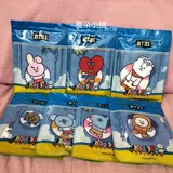 Yue Shi Feng Yin BT21 Бюропроберость молодежная группа холодильника наклейка Koya Chimmy Cooky RJ Beach Полотенце