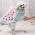 Quần áo chó Teddy gấu lông cừu san hô bốn chân quần áo thú cưng mùa thu và mùa đông mô hình chó nhỏ quần áo chó con - Quần áo & phụ kiện thú cưng
