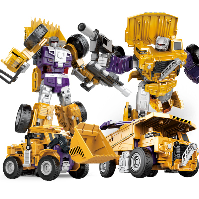 【变形玩具金刚5 】汽车工程车合体机器人 商品反馈