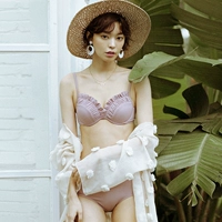 Công ước của Dandelion - W nhỏ bikini ngực nhỏ tập hợp thép tấm bikini ba mảnh kỳ nghỉ áo tắm phụ nữ - Bikinis áo tắm một mảnh