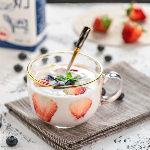 Портативная стеклянная чайная чашка, 470 мл