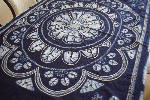 Хлопковая прямоугольная ткань из провинции Юньнань, этническая штора, этнический стиль, подарок на день рождения