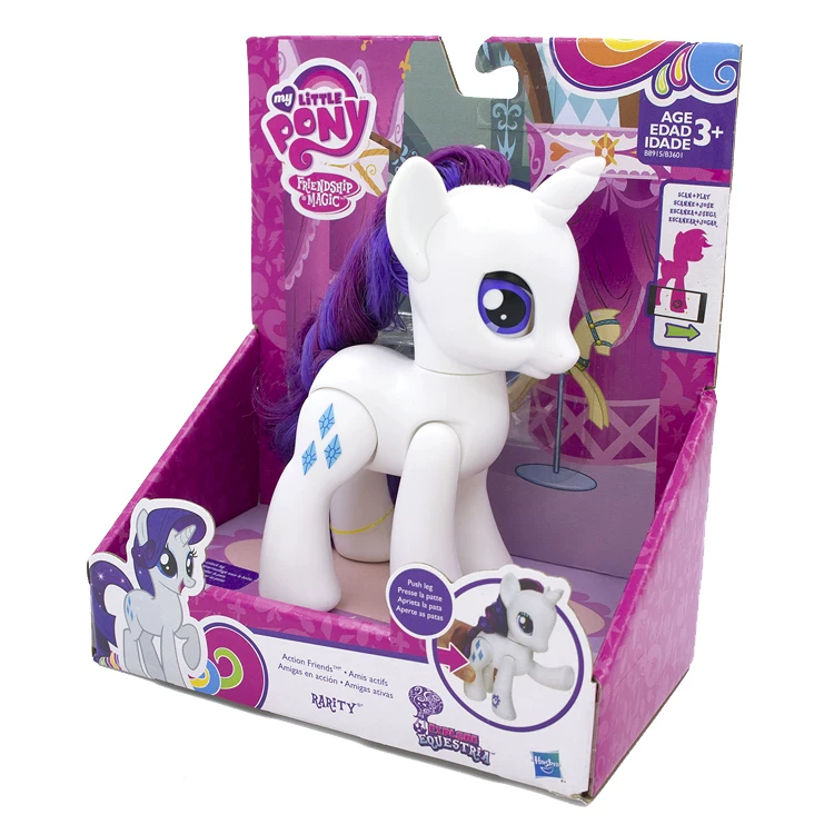 [Hasbro MY LITTLE PONY Мой маленький пони коник с пучком хвоста и подвижными суставами РЭРИТИ]