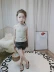 Xu hướng thời trang mùa hè solid color 2020 mới cho bé gái Hàn Quốc quần short denim giản dị, quần rách thời trang trẻ em lớn - Quần