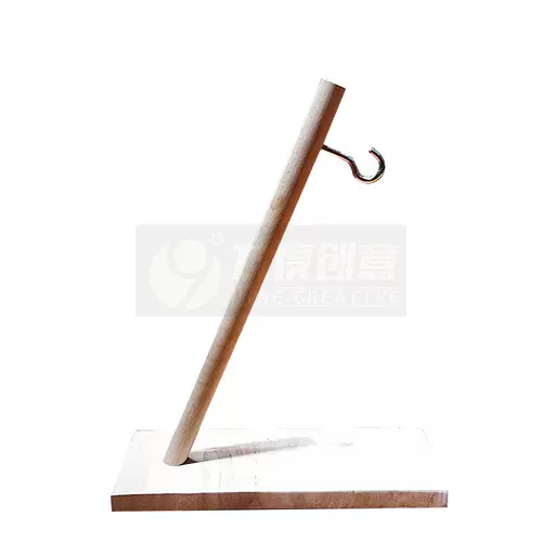 Девять -дефицитная креативная ML009 Solid Wood Simple Aslowes Lelfs Солнцезащитные очки подвесные витрины