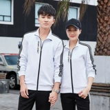 Демисезонный спортивный костюм, волейбольный лонгслив подходит для мужчин и женщин, волейбольные штаны, футбольная форма, куртка, женский стиль