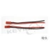 Mô hình máy bay máy bay xe tàu pin lithium ESC kết nối JST cắm đầu nam và nữ dây silicon 22AWG dài 100MM Đầu nối JST