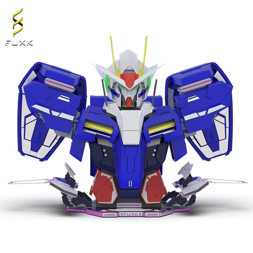 FUXK Gundam 00 Raiser Concept Concept Flagship Custom Mod High -end E -Sports Персонализированная компьютерная консоль, охлаждаемая водой