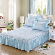 Bông giường váy giường bao gồm duy nhất mảnh ba mảnh bảo vệ giường bông bao gồm không trượt tờ 1,5 m 1,8m2.0 giường váy