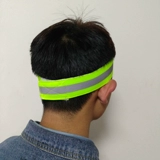 Дизайнерская дорожная спортивная светоотражающая безопасная повязка на голову подходит для мужчин и женщин, платок, ободок, впитывает пот и запах, для бега