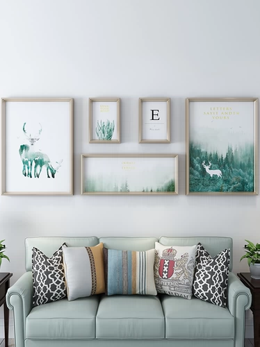 Элитные наклейки на липучке на стену, европейский стиль