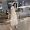 Váy mùa hè của phụ nữ A-line váy sequin lưới ngắn tay váy học sinh phong cách Hàn Quốc váy cổ tích dài giữa rộng - A-Line Váy