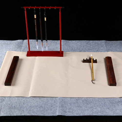 Кисть для письма, практика, настольный коврик, черная белая раскраска, увеличенная толщина, 1м, 2.4м