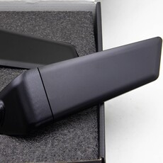 Углеродного волокна бумаги 适用于kawasaki ninja400/650/300 改装铝合金破风刀定风翼后视镜