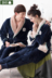 Jing Yun san hô nhung áo choàng đôi đồ ngủ mùa thu và mùa đông dày tay dài flannel nam và nữ dịch vụ nhà áo tắm đồ đôi nam nữ Cặp đôi