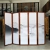 Vách ngăn phòng khách gấp di động đơn giản hiện đại gỗ rắn đơn giản trang trí khách sạn mới văn phòng Trung Quốc màn hình gập - Màn hình / Cửa sổ