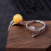 S925 sterling bạc nhẫn trống hỗ trợ nhẫn hỗ trợ 7 8 hạt chuyển hỗ trợ nhẫn trực tiếp - Nhẫn nhẫn cưới đẹp Nhẫn