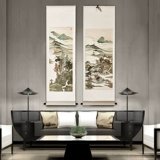 Пейзаж живопись Фэн Шуи поддержал гостиную крыльца