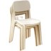 Ghế nhựa, bàn ghế dày tại nhà, ghế đẩu phòng ngủ có thể xếp chồng lên nhau, ghế ăn Bắc Âu đơn giản hiện đại nổi tiếng ghế ăn đẹp bàn ăn xếp gọn 