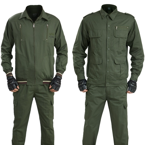 Летний хлопковый комплект для работы, износостойкая тонкая ткань, лонгслив, рабочая одежда, защита от ожогов, короткий рукав