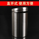 Vikss Tobacco мрачная увлажняющая коробка Большой номера хранения сигарет -коробка табака кофейные кофейные зерна из нержавеющей стали увлажняющая сигаретная банка