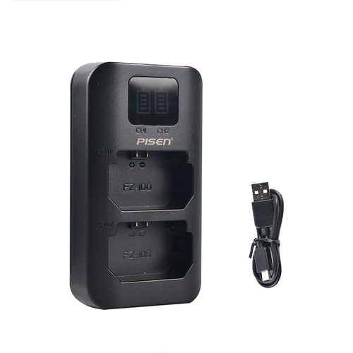 PIN SHENG NP-FZ100 Батарея Sony Dual Charging A7C A7M3 A7R4 R3 A6600 ДВОЙНА