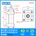 Xi lanh xi lanh thủy lực nhẹ/đường kính MOB30/40/50 thì 25/50/75/100/125/150/200 xilanh thủy lực 200 Xy lanh thủy lực