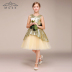 MUSE trẻ em buổi tối ăn mặc công chúa ăn mặc Giáng Sinh birthday party dress váy sequin bow sân khấu hiệu suất đồ bé gái Váy trẻ em