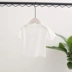 Chen Chen Ma bé quần áo trẻ em bé mùa hè ăn mặc một con tre bông ngắn tay áo triều cô gái hoang dã t-shirt