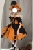 Halloween bí ngô phù thủy nhỏ lolita váy lolita phù thủy người lớn jsk váy công chúa ngọt ngào váy makeup halloween dễ thương Trang phục haloween