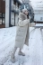 Zhang Beibei ibell2018 mùa đông áo khoác mới thiết kế ý nghĩa nữ thích phiên bản Hàn Quốc phổ biến áo lông lớn cổ áo xuống - Xuống áo khoác Xuống áo khoác