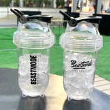 Beastmode Fitness Shake Cup Cup Cup Cup Thermal Tritan Skin Shing Milk Shake Sport Water Cup мужчина