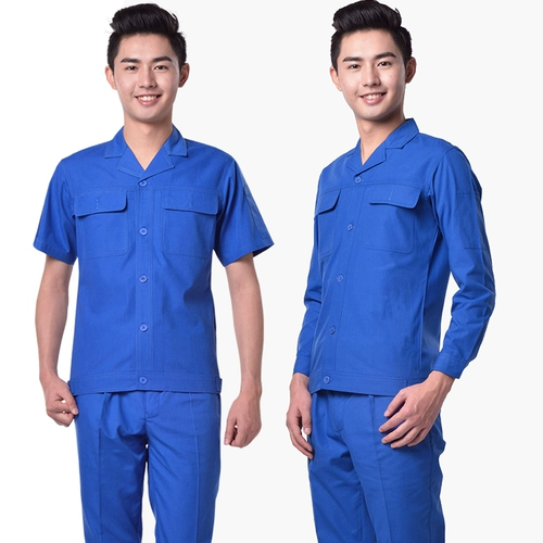 Тонкий комбинезон, рабочие синие штаны, лонгслив, короткий рукав, делается под заказ