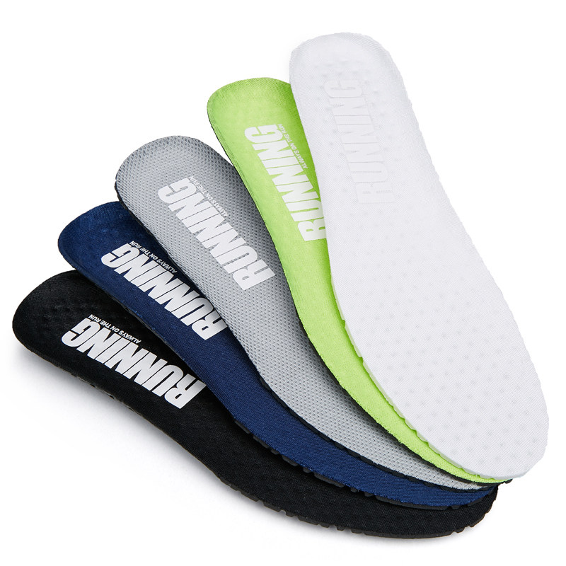 夏季运动鞋鞋垫男透气吸汗防臭减震加厚鞋垫女防滑舒适跑步军训垫