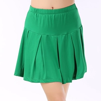Зеленая юбка, безопасные штаны