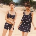 Áo tắm nữ ba mảnh 2018 mới siêu cổ tích Hàn Quốc mùa xuân nóng nhỏ nước hoa bảo thủ che bụng bầu sinh viên áo tắm bikini 2 mảnh Bộ đồ bơi hai mảnh