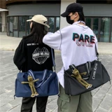 Вместительная и большая портативная сумка для путешествий для спортзала с разделителями для тренировок подходит для мужчин и женщин