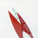 Красная защита пальцев из нержавеющей стали, лезвие