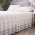 Mùa hè công chúa ren giường bedspread váy váy một mảnh giường 1.8m1.5 m không trượt nắp bảo vệ che bụi - Váy Petti váy giường đẹp	 Váy Petti